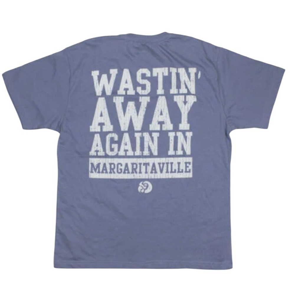 Margaritaville Graphic T-Shirt Wasting Away Again in Margaritaville Blue